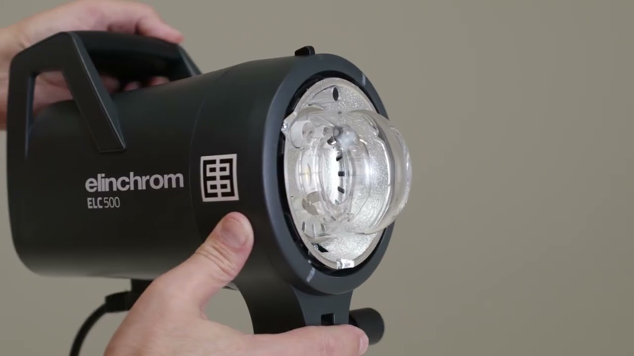 Elinchrom Elc 500 välklambi kasutamise õppevideo