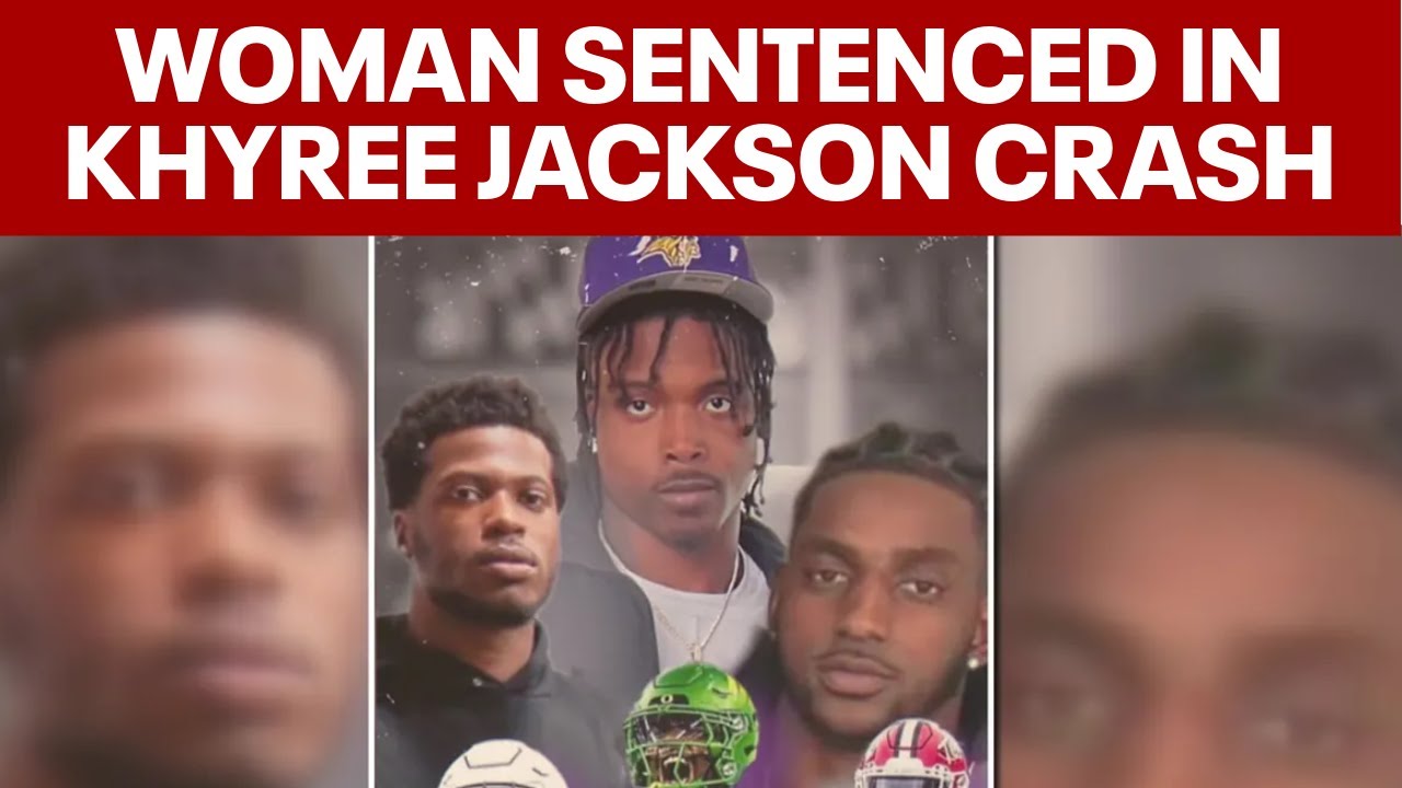 LIVE: Woman sentenced in deadly crash that killed NFL player Khyree Jackson | FOX 5 DC