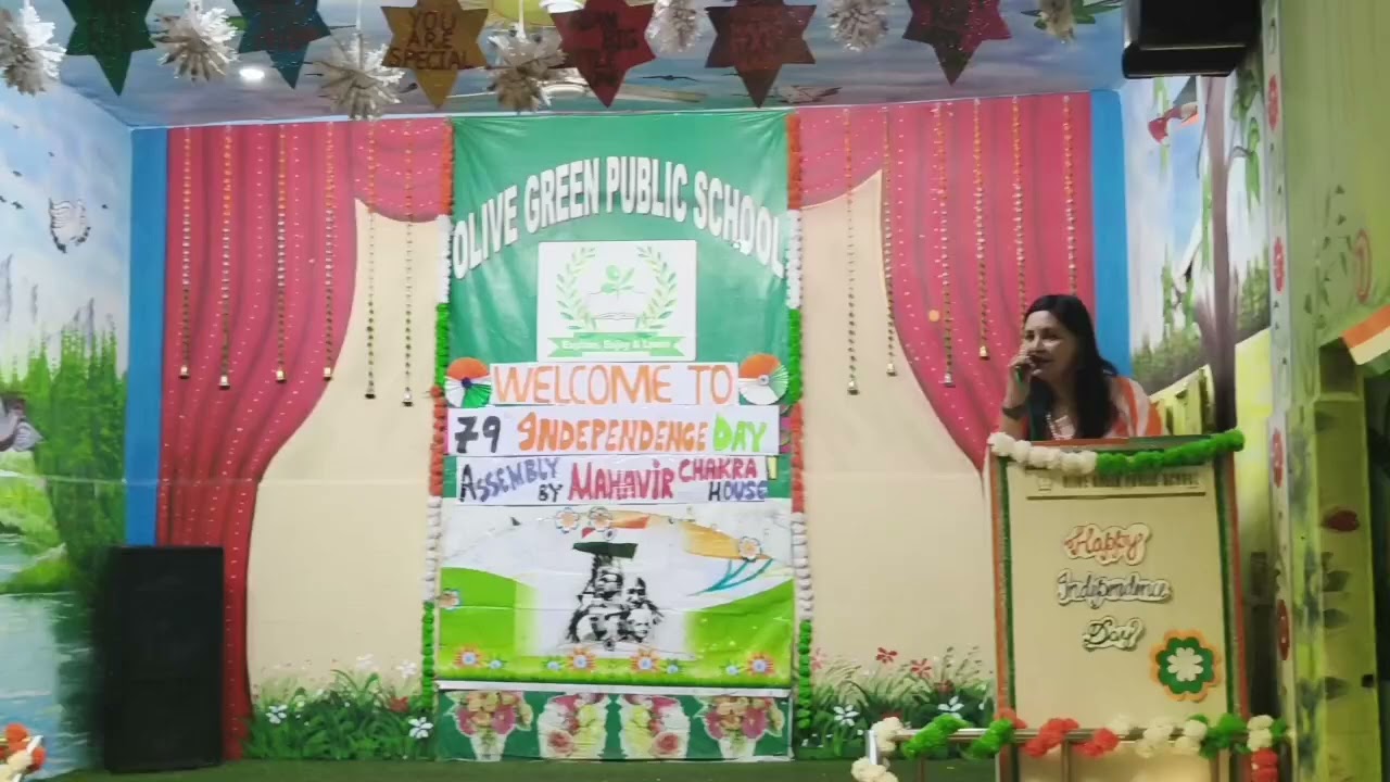 Olive Green Public School | Independence Day Celebration 2025 | Azadi Mahotsav