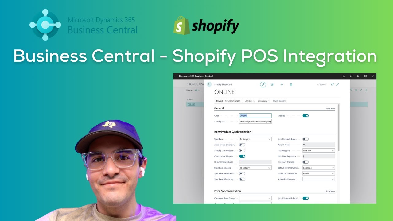 Business Central Shopify POS Integration
