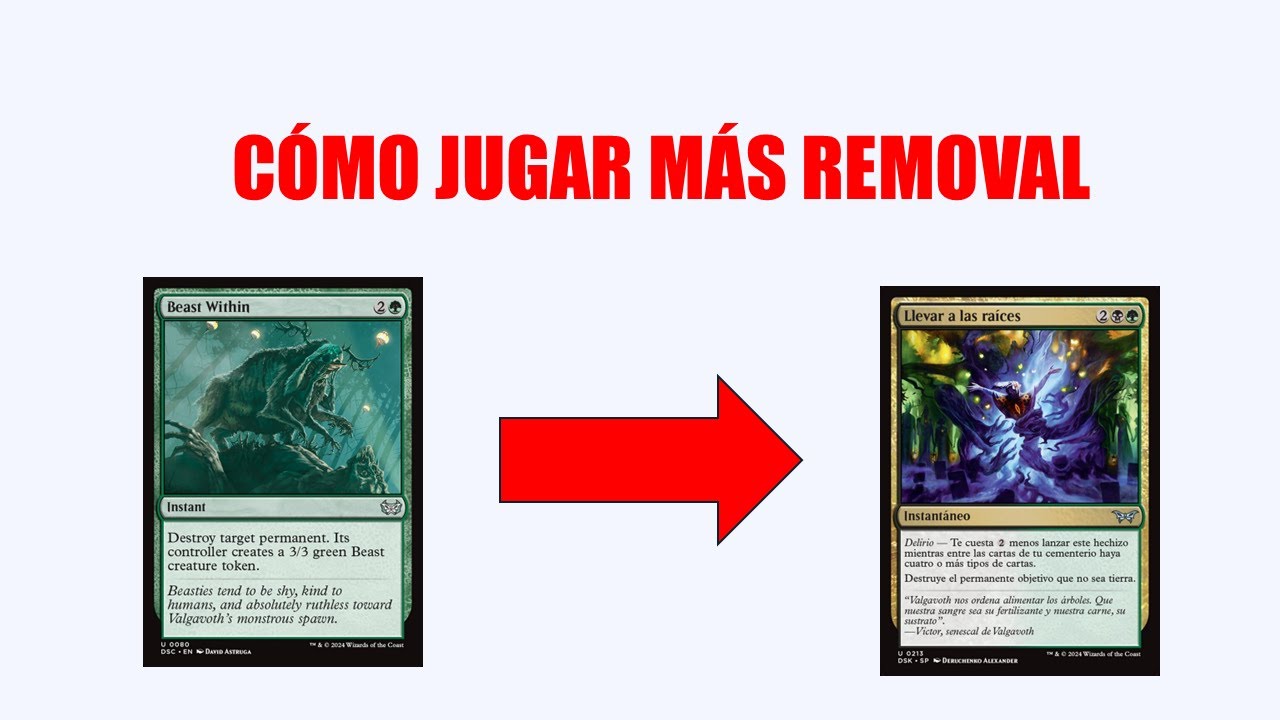 ¿Porqué (casi) nadie juega suficiente removal?