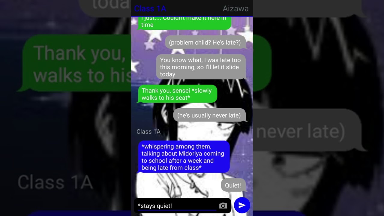 Insecure | IzuJiro | #1 | Bnha/Mha Texting Story | (read the description)