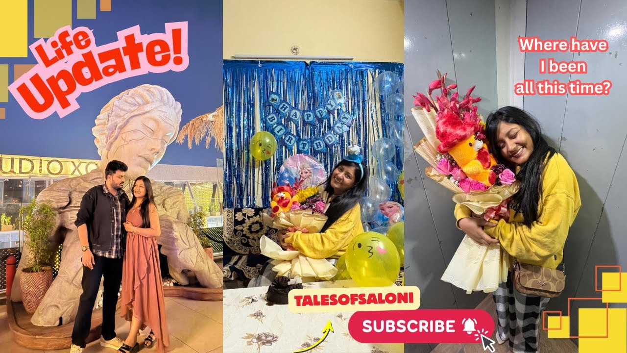 Where Was I All This Time? | Life Update 💛#talesofsaloni🌸#dailyvlog#lifeupdate#relocation 
