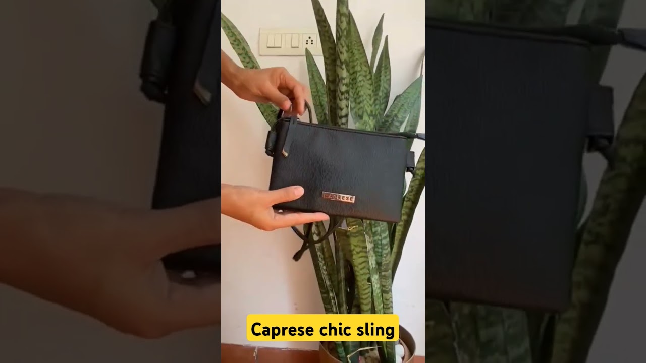Everyday Elegance : Caprese #handbags #bag #haul #trending #trend #fashion #shopping #myntra #sling