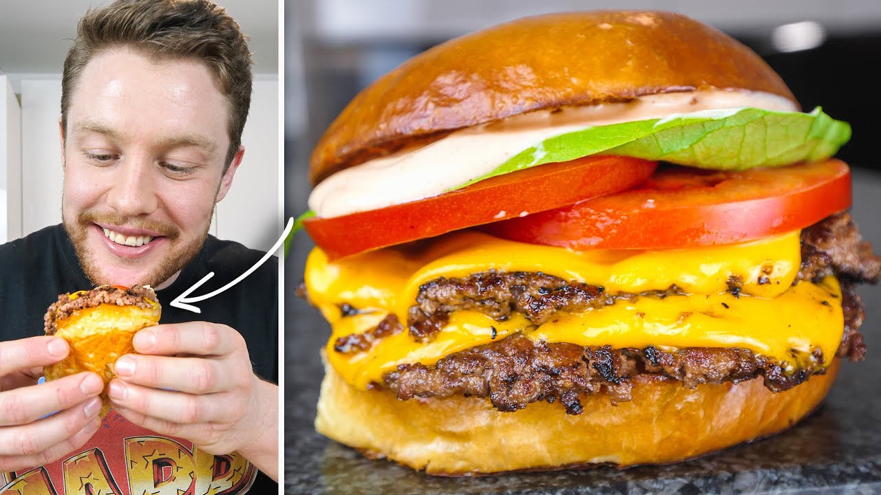 SHAKE SHACK Burger Rezept | Smash Burger selber machen