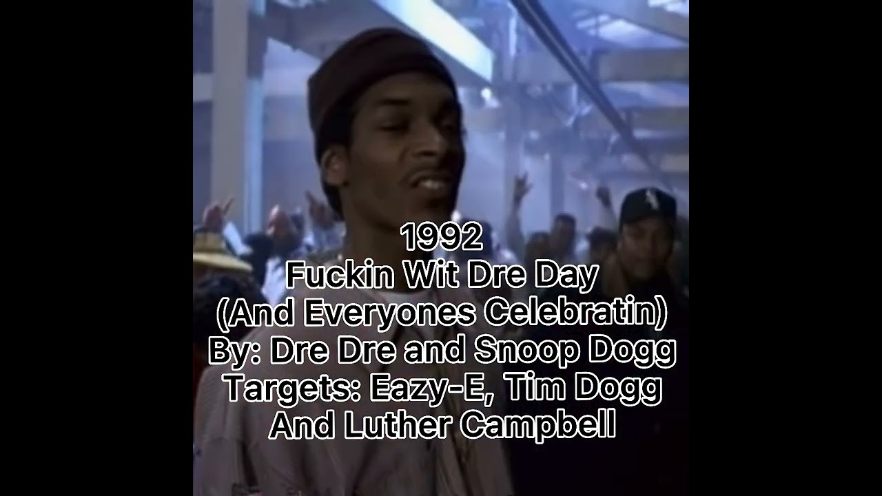 Evolution of Hip Hop Diss Tracks Part 1 (1985-1995)