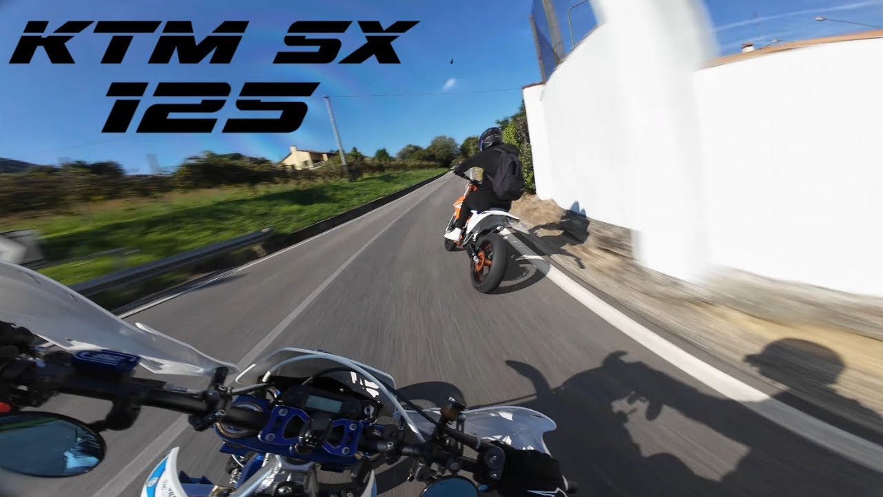 Cosa succede quando due moto si scontrano? TM + KTM 125