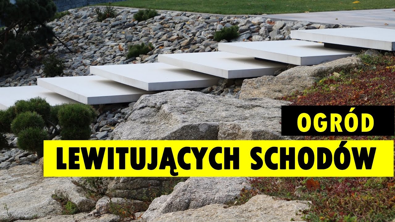 LEWITUJĄCE SCHODY czyli efektowny element ogrodowy łączący naturę z nowoczesnością
