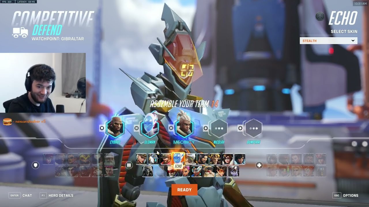 Dafran SOJOURN, SOMBRA, WIDOWMAKER, TRACER COMPETITIVE Gameplay! [ OVERWATCH VOD Replays ]
