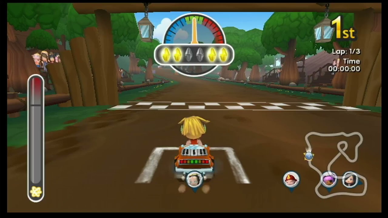My Sims Racing Wii - Gameplay (HD)