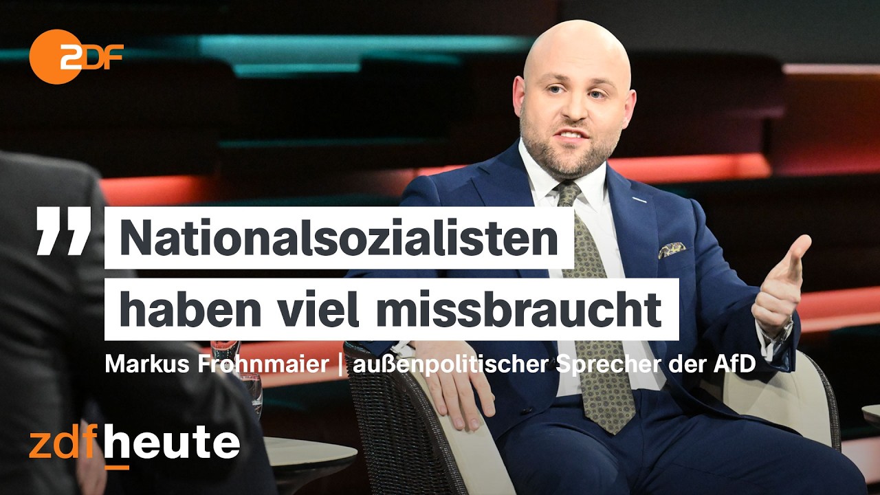 AfD-Politiker fordert Ende von Entschuldigen f&uuml;r &bdquo;unser Erbe&ldquo; | Markus Lanz vom 09. April 2026