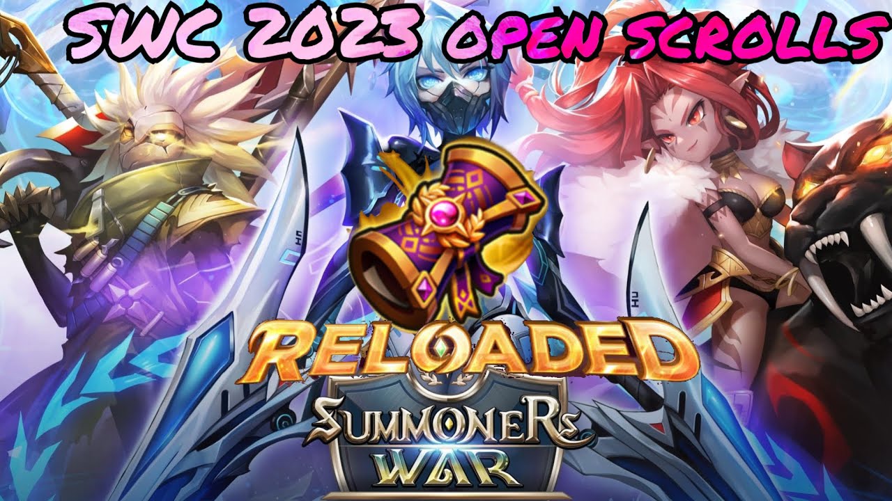 Summoners War : SWC 2023 open scrolls!!