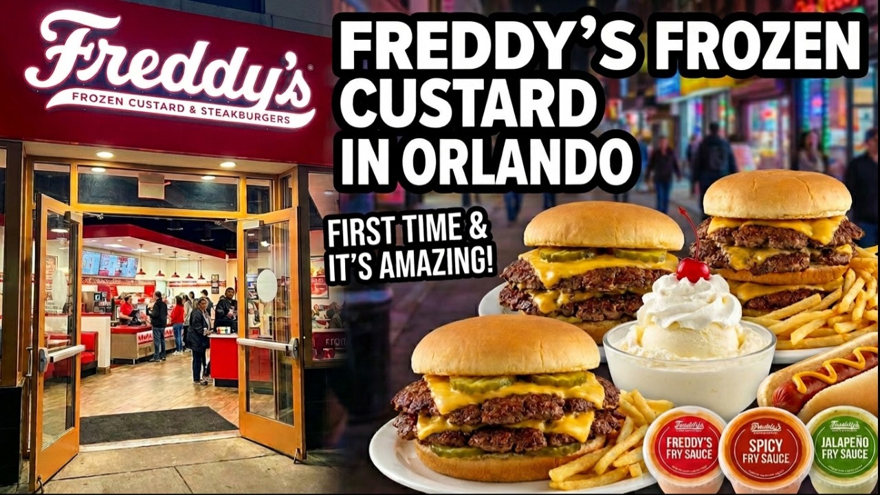 Мне посоветовали попробовать Freddy’s… И я попробовала! 🍔 Впервые в Freddy’s: замороженный заварн...