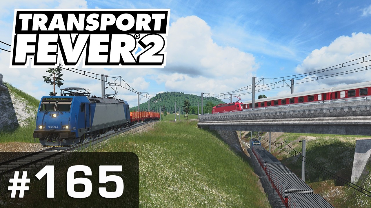 #165: Schneller durchs Nadelöhr ✦ Let's Play Transport Fever 2 ✦ Sandbox / schwer