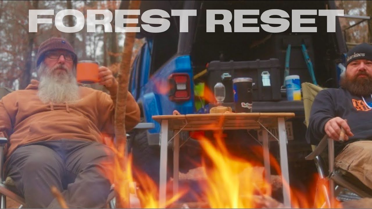 Forest Reset | A Quiet Camp to Clear the Mind [TACOMA] [JEEP][4K]