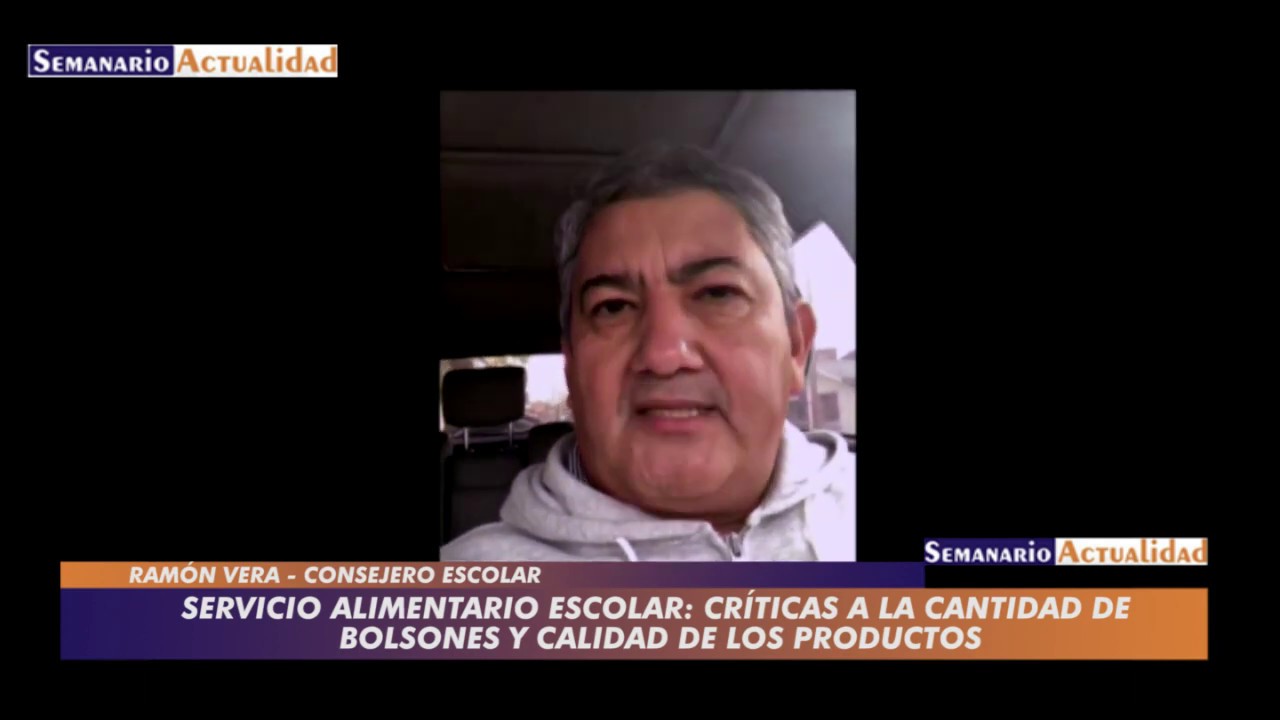 Servicio Alimentario Escolar: Cr&iacute;ticas al funcionamiento y a la calidad de los productos