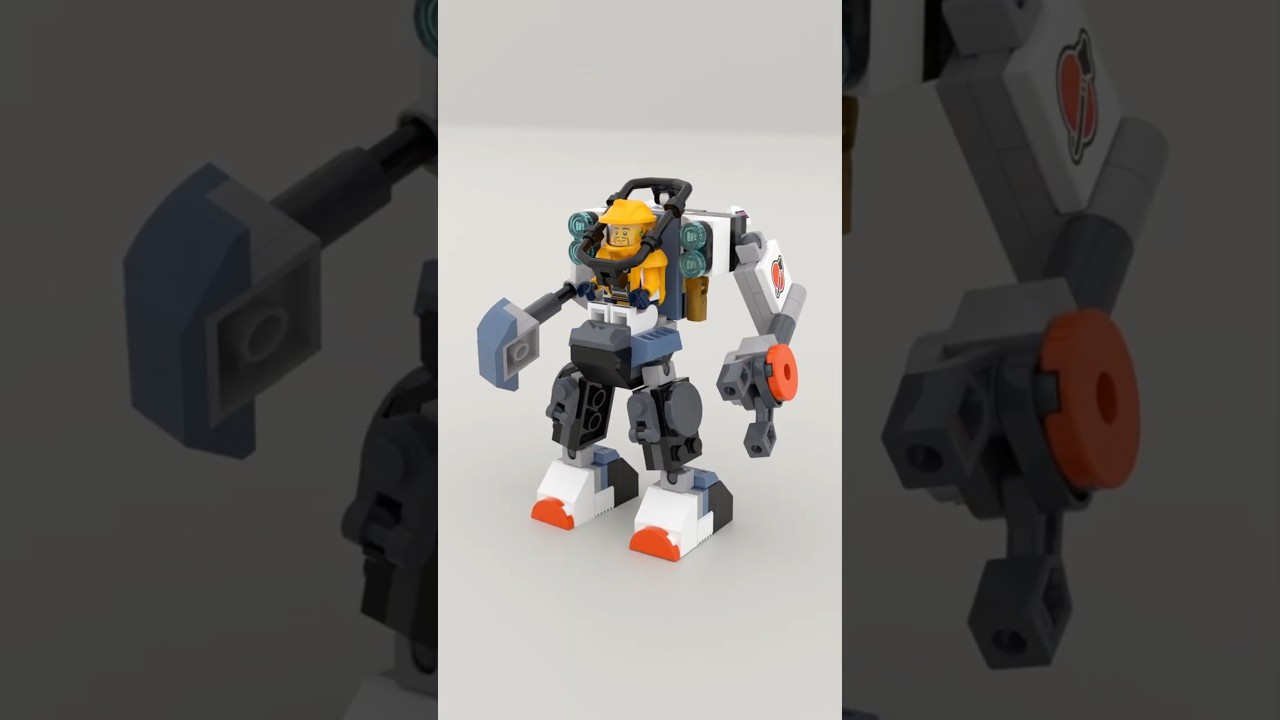 LEGO 60428 Space Construction Mech Satisfying Speed Build #lego #legomecha