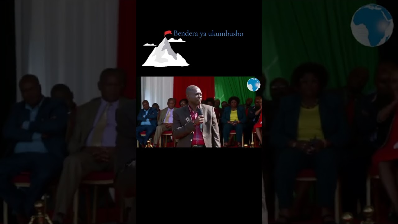 Rigathe Gachagua attacking and warning Raila Odinga
