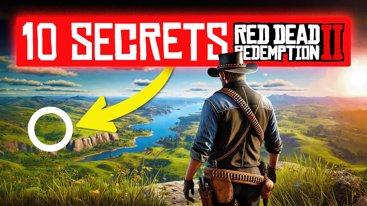 10 SECRETS DIFFICILE À TROUVER -  RED DEAD REDEMPTION 2