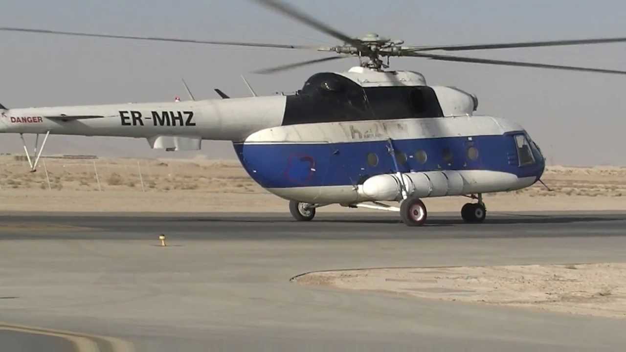 взлет Ми-8