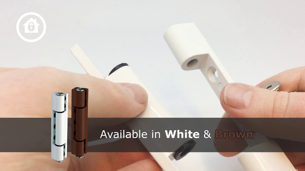 UPVC Door Butt Hinge Demo