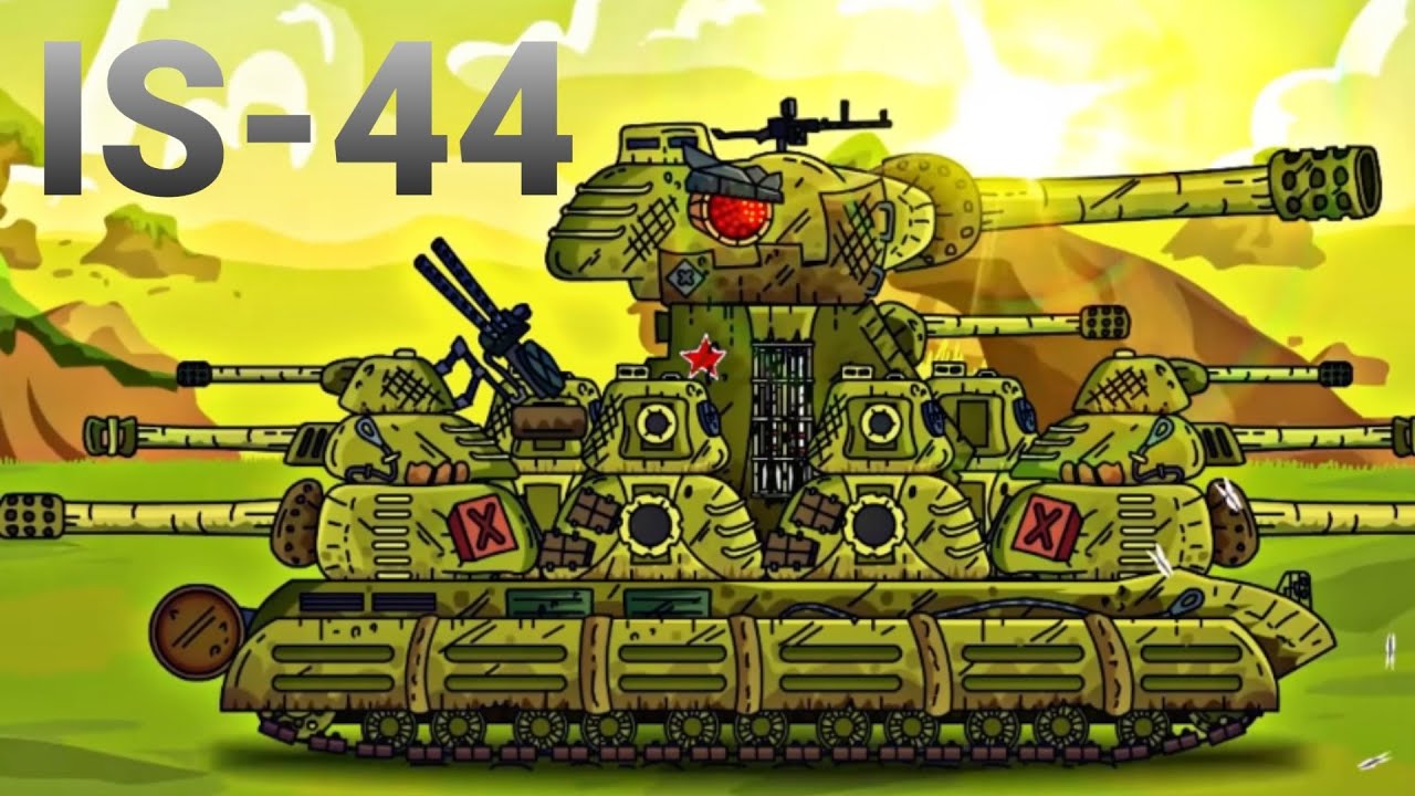 Super tank rumble.make IS-44 in the gerand