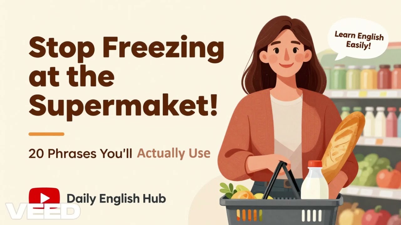 EP2 Speaking English at the Supermarket