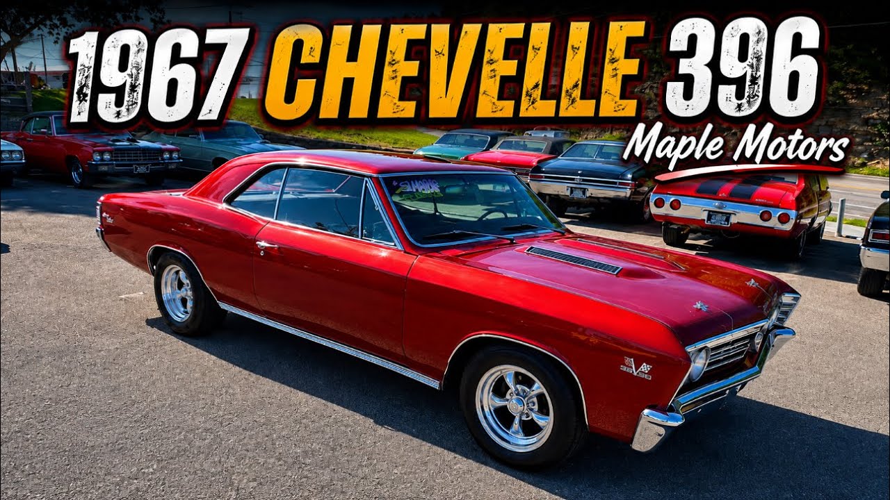 1967 Chevelle 396 Big Block 4 Speed $34,900 Maple Motors TEST DRIVE