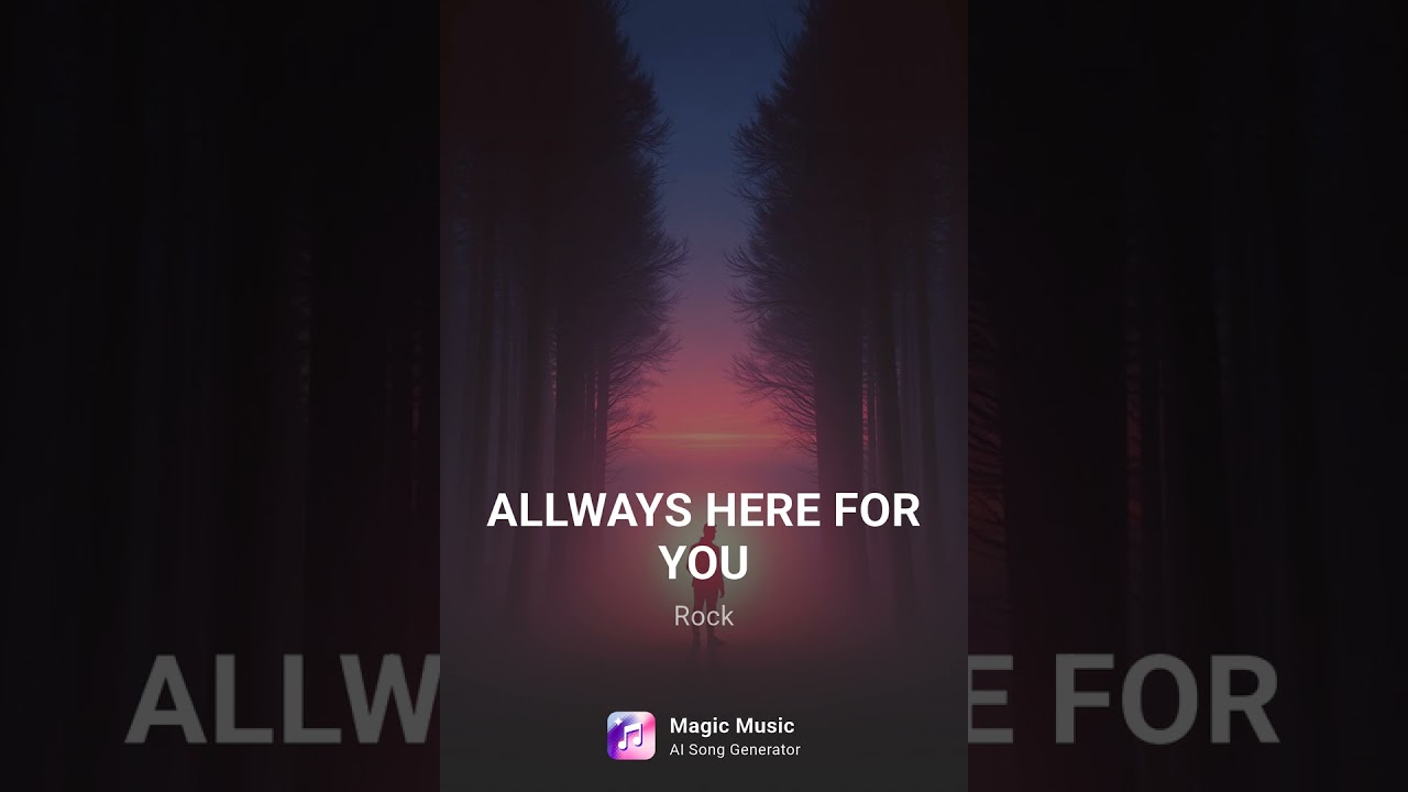 ALLWAYS HERE FOR YOU! Another version of this song # 111