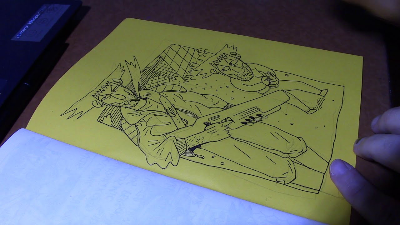 Je dessine deux Bistor pour Théo