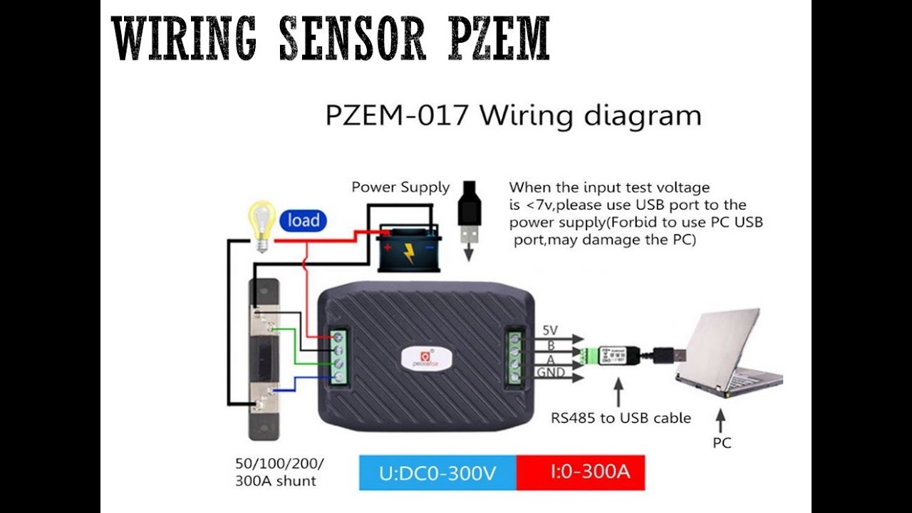 Cara Test Sensor PZEM 017 menggunakan Modbus RTU rs485 to USB