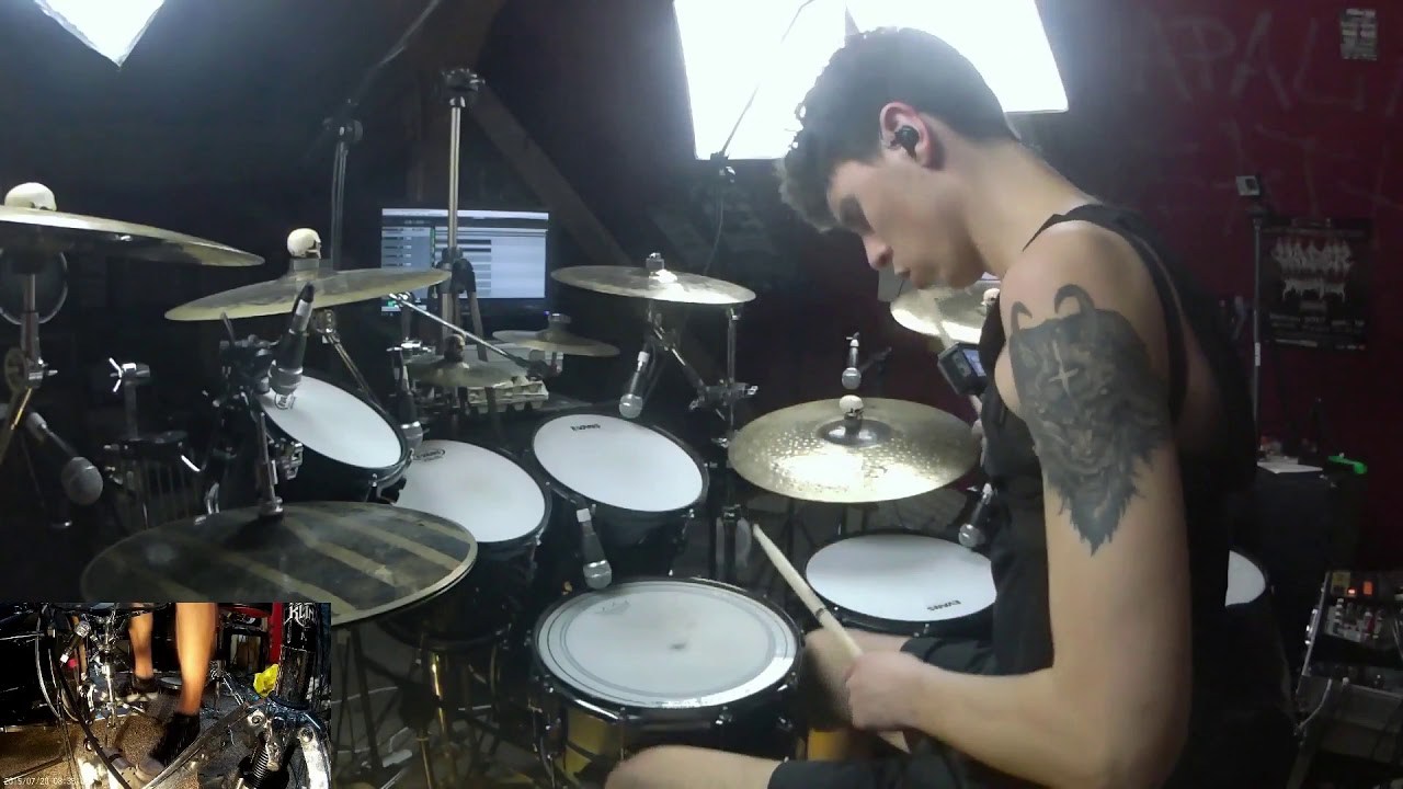 Nile - In The Name Of Amun - drum cover by Krzysztof Klingbein