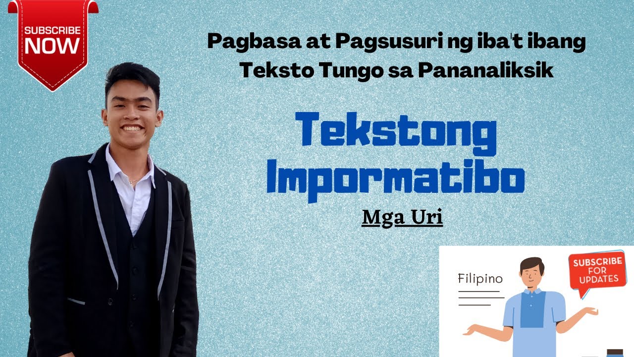 Tekstong Impormatibo | Mga Uri