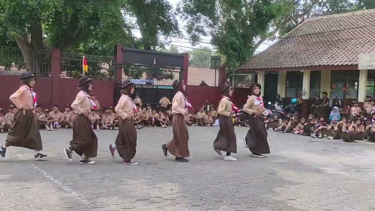Yel-yel Pramuka SD Terbaik Regu Edelweis SDN 1 Banyuresmi Garut