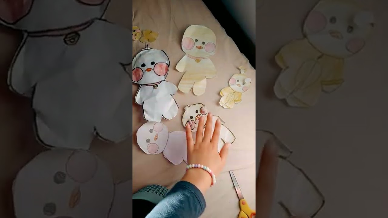 cole&ccedil;&atilde;o de paper duck lalafanfan