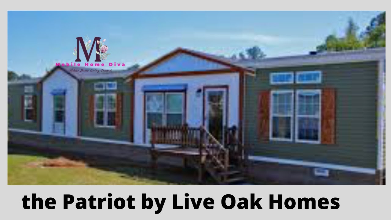the Patriot by Live Oak Homes | Staged With Pricing | Mobile Home Diva