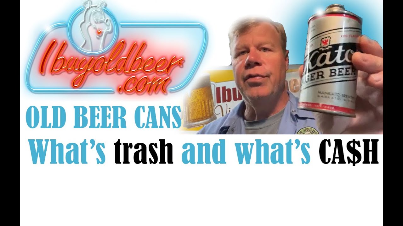 OLD BEER CANS!? -Barry the beer guy explains how to sort the trash from CASH$$!