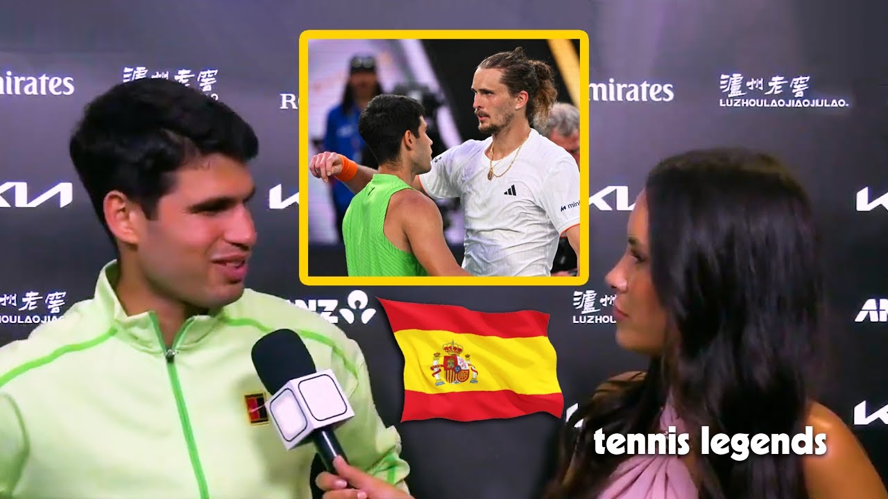 La primera REACCIÓN de Alcaraz tras vencer a Zverev