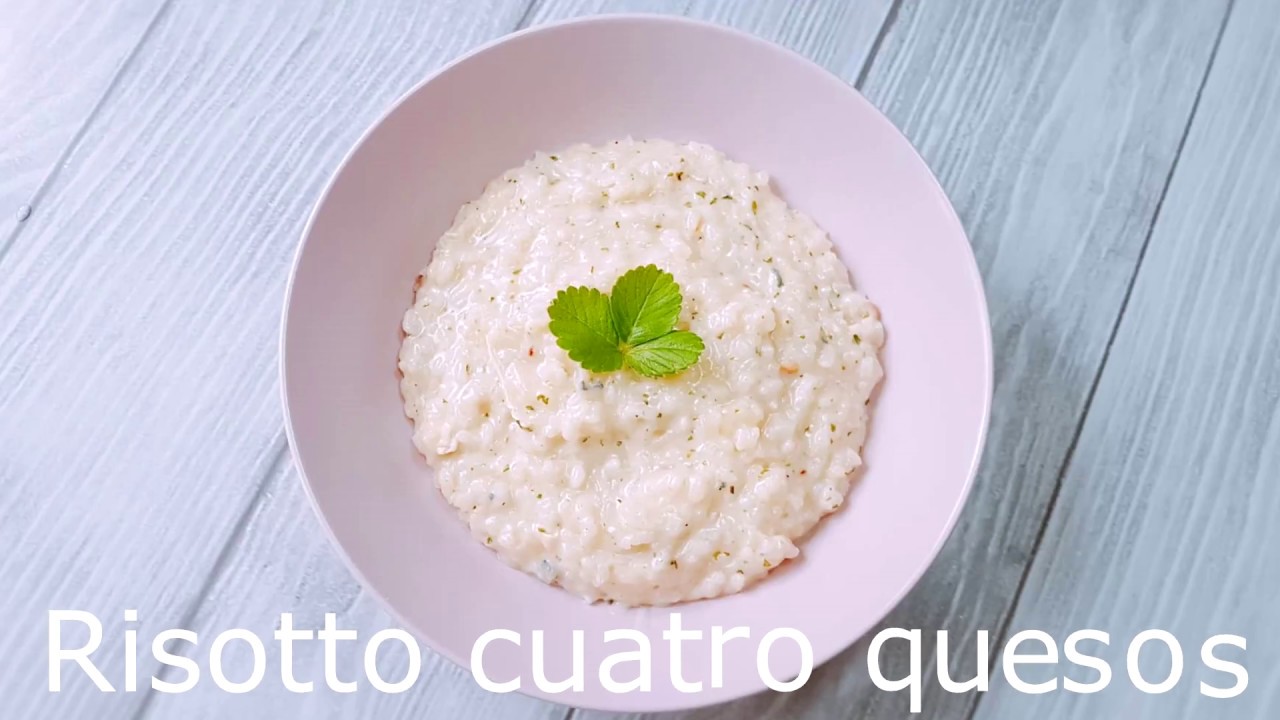 Risotto 4 quesos con Cecomix Plus