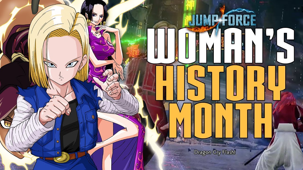 I FORGOT HOW TO PLAY JUMP FORCE!? WOMEN'S HISTORY MONTH CELEBRATION [Online Matches]