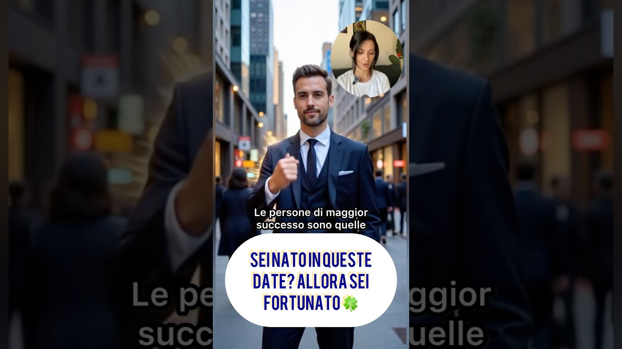 Quando nascono le persone più fortunate? 