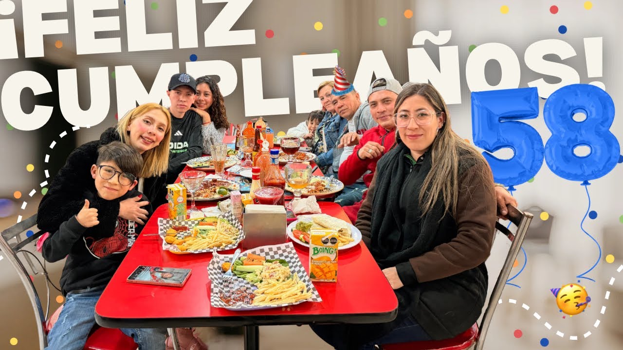 ¡FESTEJANDO EL CUMPLE DEL PAPÁ DE MI NOVIO! 🍾 | SU CUMPLEAÑOS 🎂 | MAY BI 🩷