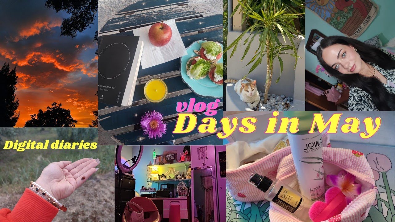 May weekly vloggie ☀️ Introverted spring days in my life ✧˖°ʚ🍓ɞ ♡