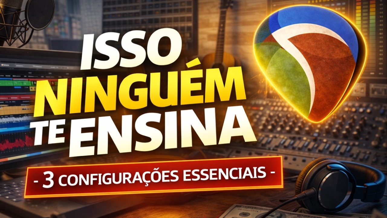 TRÊS Configurações ESSENCIAIS no Reaper - Reaper de A - Z
