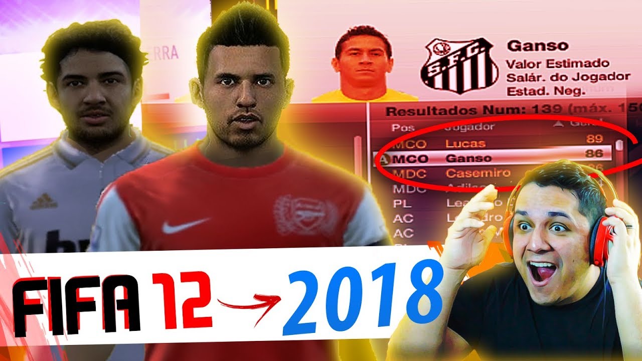 Simulei no FIFA 12 até o ANO DE 2018!! Bizarro DEMAIS!! FIFA EXPERIMENTO! 🔥