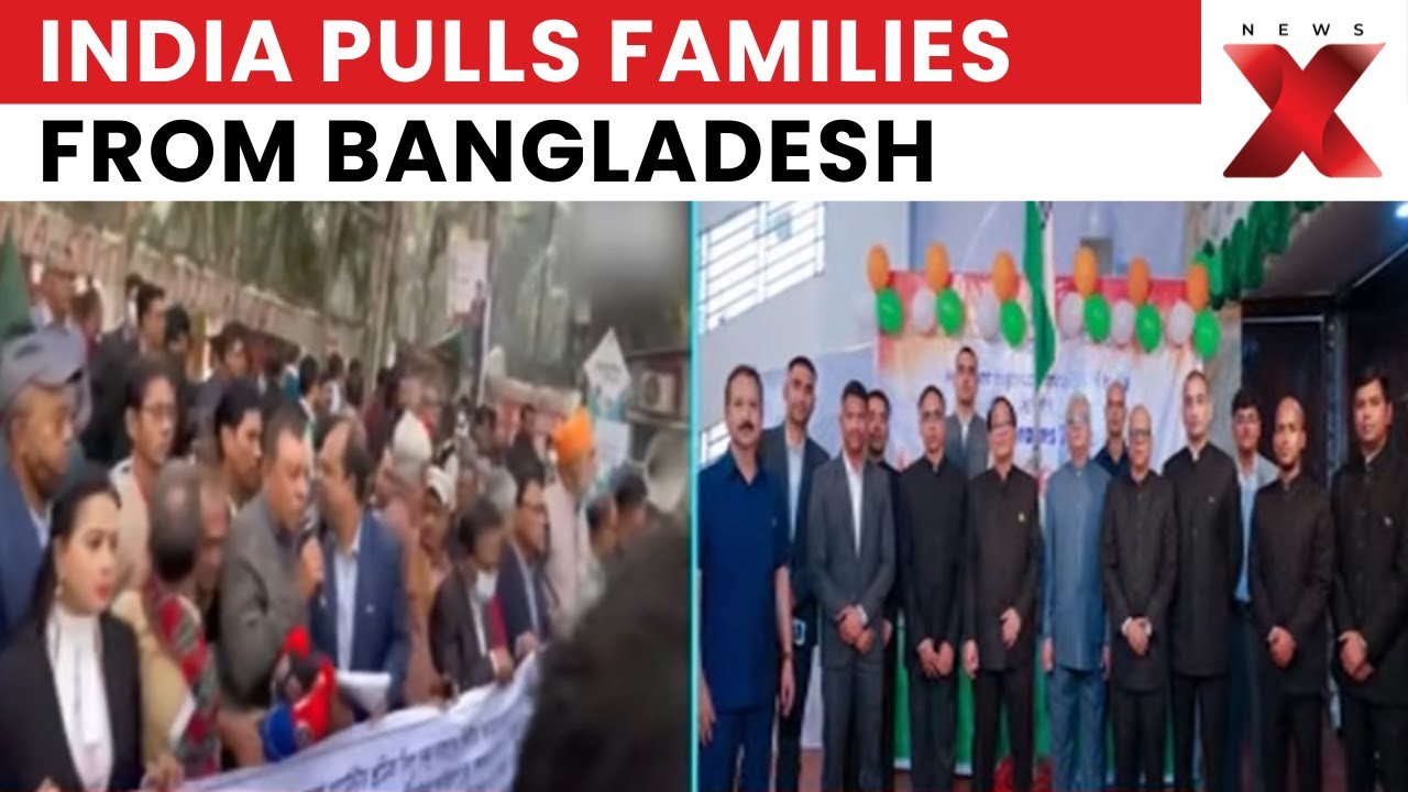 India Withdraws Families Of Officials From Bangladesh Amid Rising Security Concerns