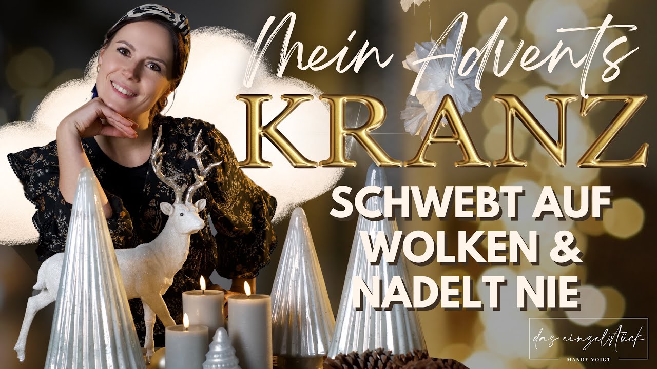 Ein Adventskranz der nie Nadelt! Dein Papier DIY