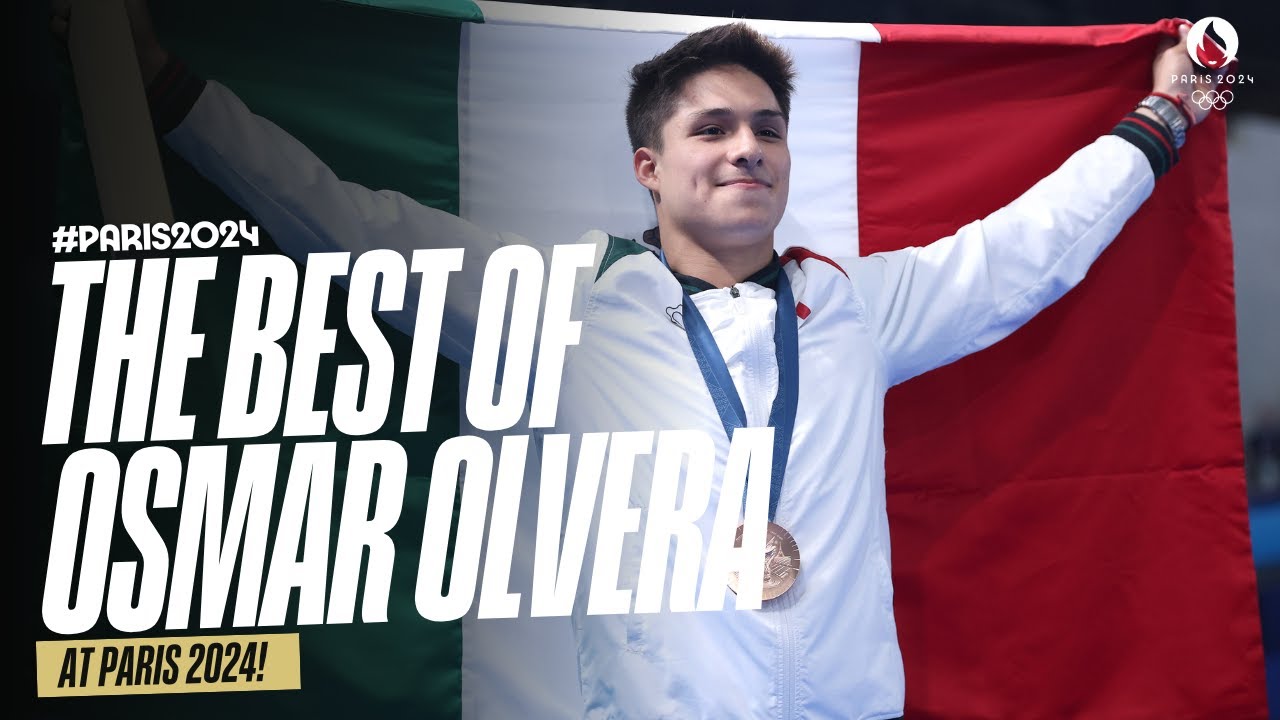 The best of Osmar Olvera at the Olympics💧✨ | Athlete Highlights