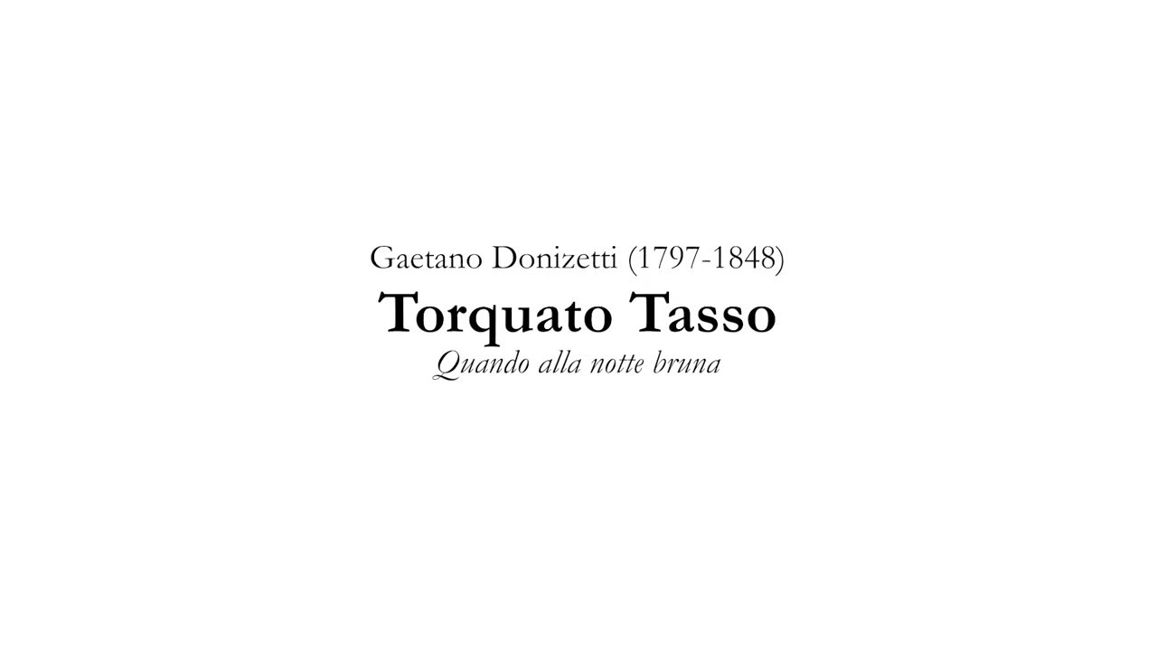 Janet Price and Bruce Brewer - Donizetti: Torquato Tasso - 