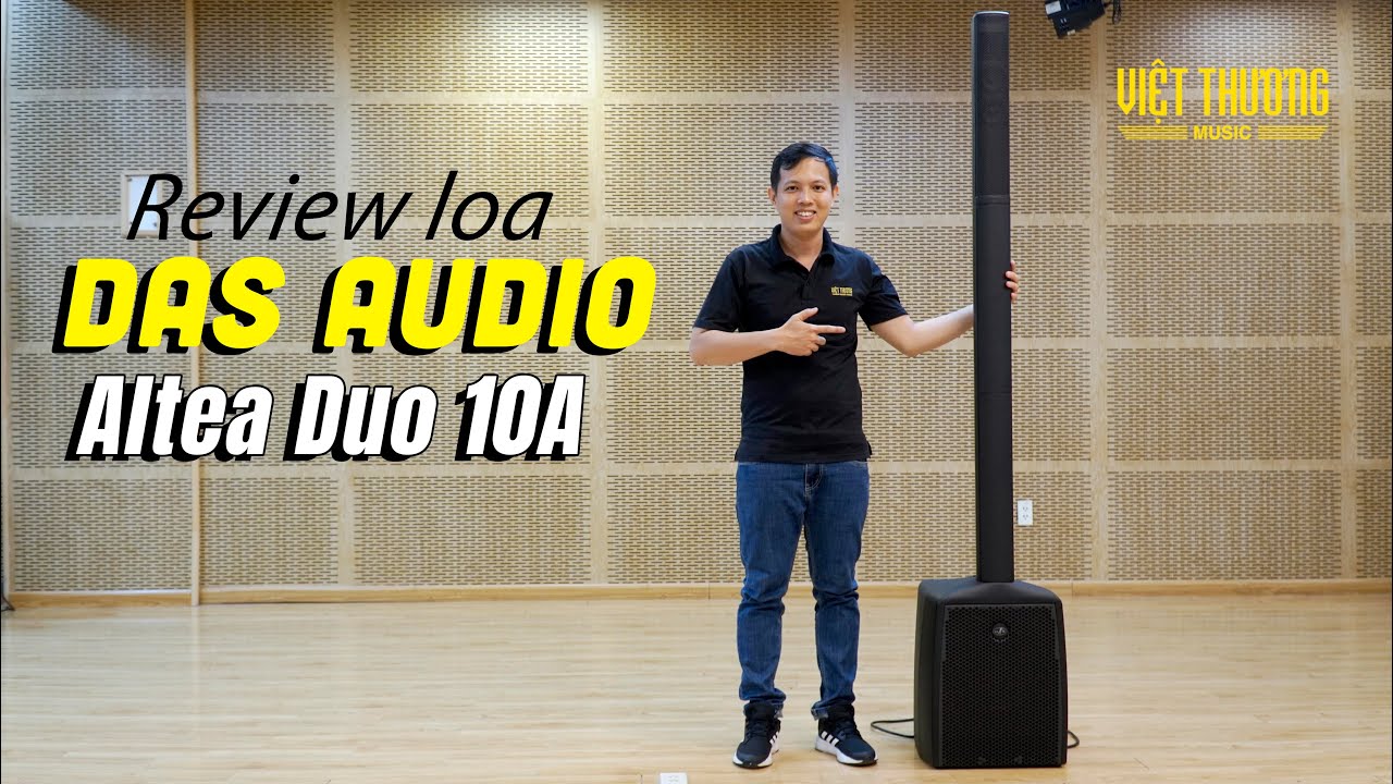 Review loa DAS Audio Altea Duo 10A